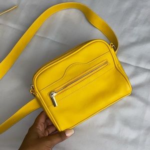 Yellow Convertible Crossbody / Belt Bag